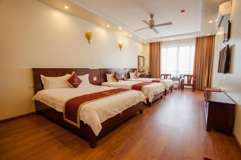 Hôtel Khach San Kim Dong à Hoang Nga Extérieur photo